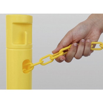 2．5mチェーン入りポールセット キャップロック付き カーボーイ