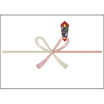 ケース入のし紙 祝 京 タカ印(ササガワ)