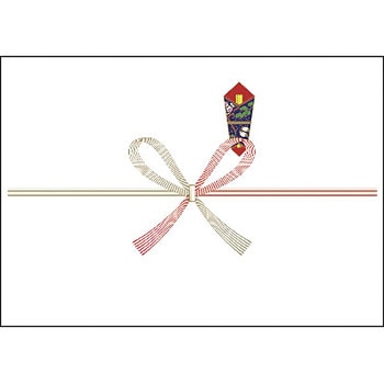 ケース入のし紙 祝 京 タカ印(ササガワ)