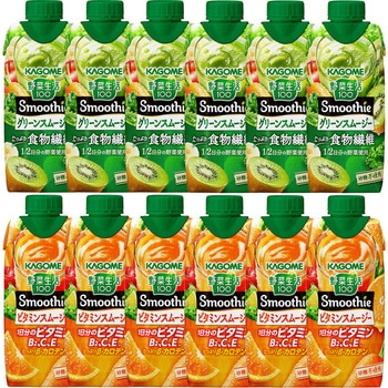 カゴメ 野菜生活100 Smoothie 2種セット 各6本 カゴメ