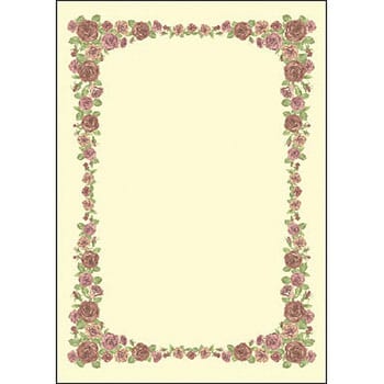 10-1702 証書用紙 バラエティ柄 タカ印(ササガワ) 24496614