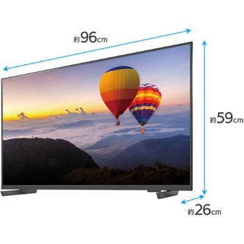 3辺フレームレス 43型4K液晶ディスプレイ I ・O DATA(アイ・オー・データ)