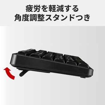 無線2.4GHz 静音 フルキーボード日本語 ブラック BUFFALO(バッファロー)
