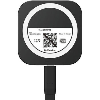 スマートフォン向けマグネット対応SSD USB3.2Gen2 BUFFALO(バッファロー)