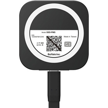スマートフォン向けマグネット対応SSD USB3.2Gen2 BUFFALO(バッファロー)