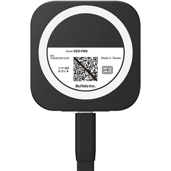 スマートフォン向けマグネット対応SSD USB3.2Gen2 BUFFALO(バッファロー)