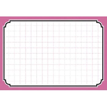 カード ピンク枠 タカ印(ササガワ)