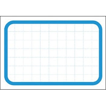 16-4376 カード ブルー枠 タカ印(ササガワ) 24502686