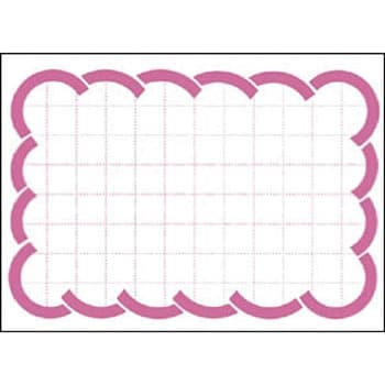 カード ピンク波枠 ササガワ タカ印 ポップ ショーカード無地 通販モノタロウ 16 4802