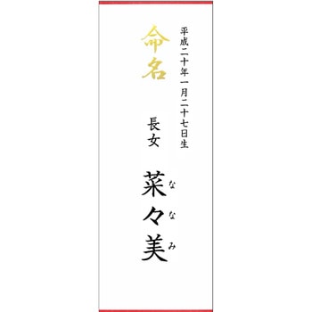 札紙 命名 タカ印(ササガワ)