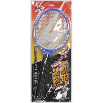 HDL-4430 乾電池式電撃殺虫ラケット ヒロコーポレーション 1個
