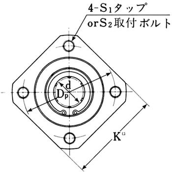 オザック ダブル型フランジ付アルミケース MLFWK35-