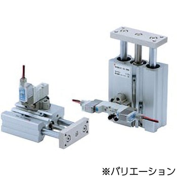 バルブ付ガイド一体形シリンダ  (MVGQM2～) SMC