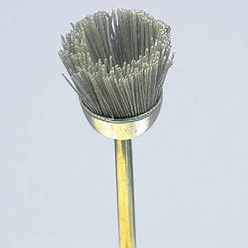 精密ブラシ・ダイヤ砥粒入りユニロン 〈カップ型〉 ヤナセ(柳瀬)