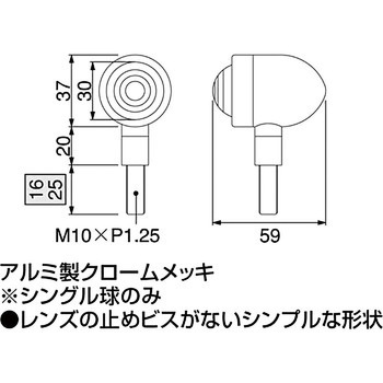 ミニブレットウインカーkit ハリケーン