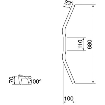 BMコンチ1型 kit専用ハンドル ハリケーン