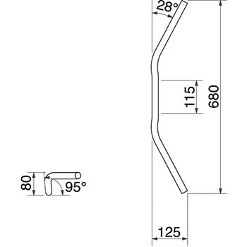 BMコンチ2型 kit専用ハンドル ハリケーン