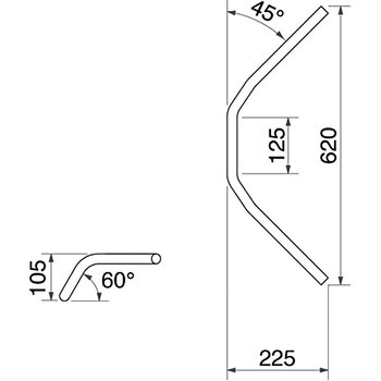 ナロー2型 ハンドルkit ハリケーン