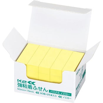 強粘着ふせん＜K2＞パステル(50×15) コクヨ