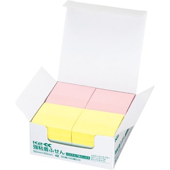 強粘着ふせん＜K2＞パステル(50×50) コクヨ