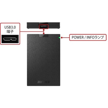 HD-PCG2.0U3-GBA ミニステーション USB3．1(Gen．1)対応 ポータブルHDD