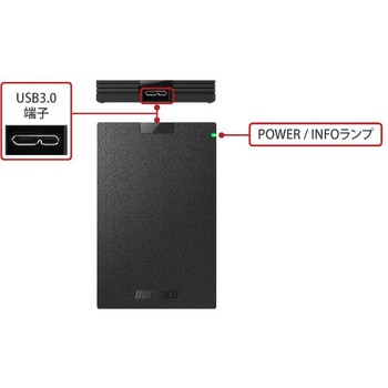 HD-PCG500U3-WA ミニステーション USB3．1(Gen．1)対応 ポータブルHDD