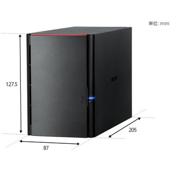 ドライブステーション プロ 法人向け RAID1対応 USB3．0用 外付けHDD 2ドライブモデル BUFFALO(バッファロー)