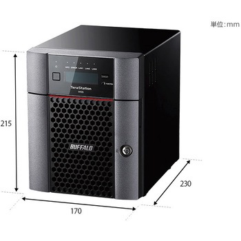 TeraStation WSS Windows Storage Server 2016 Standard Edition 4ドライブNAS ...