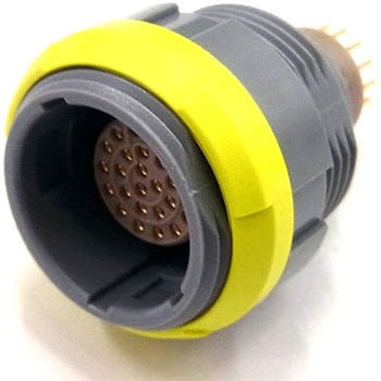 プッシュプル 丸型 小型プラスチックコネクタ 固定ソケットREDEL Pシリーズ LEMO