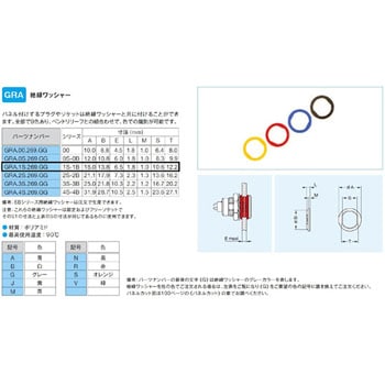 絶縁ワッシャ LEMO