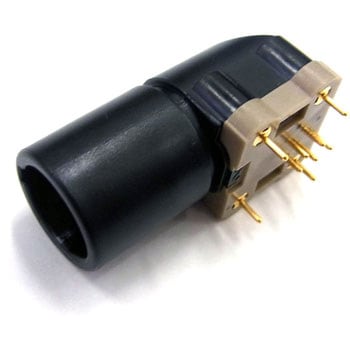 プッシュプル 丸型 小型プラスチックコネクタ  エルボソケット127311 REDEL Pシリーズ、 LEMO