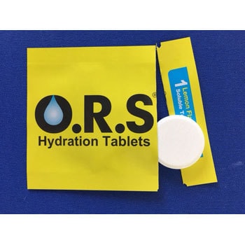 ＯＲＳレモンフレバー24粒✕2本 O.R.S. Hydration Tablets レモンフレーバー 24錠×2