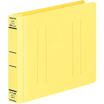 フ-HW18NY フラットファイルPP ワイド コクヨ ヨコ型 サイズ B6-E、色 黄、1冊 - 【通販モノタロウ】 24762255