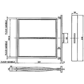 交換用フィルター 東芝キヤリア