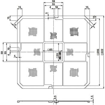 交換用フィルター 東芝キヤリア