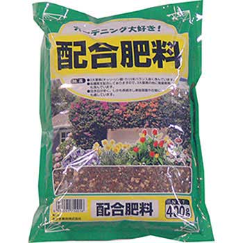 配合肥料(ラミネート袋) 1袋(400g) あかぎ園芸 【通販モノタロウ】