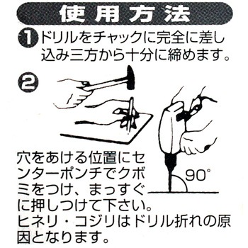 鉄工用ドリル NACHI(不二越)