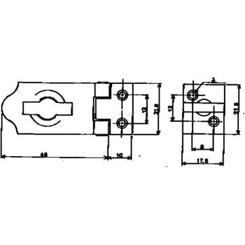 カラー掛金 BEST[金物]