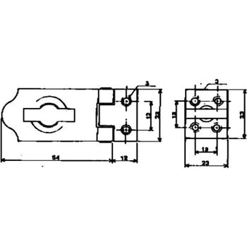 カラー掛金 BEST[金物]