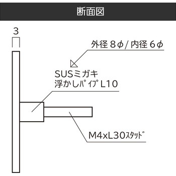 かべかく-SUS30 本体のみ トレード