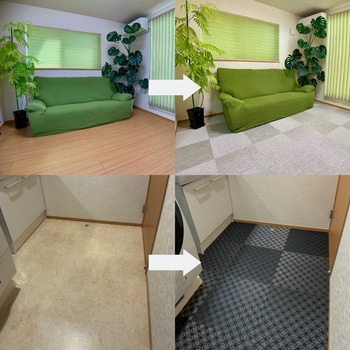ReFace Tile(リフェイスタイル) 900mm角 スタンダードタイプ Grace アゼアス