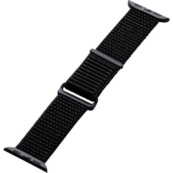 アップルウォッチ バンド SE 8 7 6 5 4 3 2 1 [41mm 40mm 38mm] ファブリック 面ファスナー式 エレコム