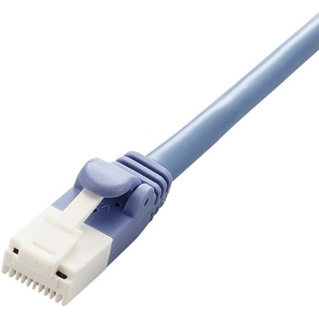 LANケーブル CAT5e 簡易パッケージ ストレート 爪折れ防止 エレコム