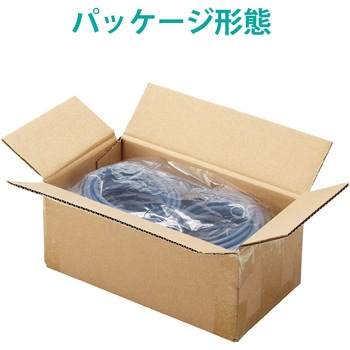 LANケーブル CAT5e 簡易パッケージ ストレート 爪折れ防止 エレコム