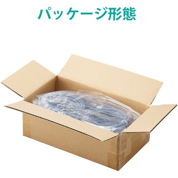 LANケーブル CAT6 簡易パッケージ ストレート 爪折れ防止 エレコム