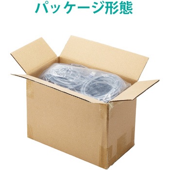 LANケーブル CAT6 簡易パッケージ ストレート 爪折れ防止 エレコム