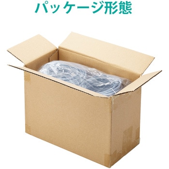 LANケーブル CAT6 簡易パッケージ ストレート 爪折れ防止 エレコム