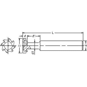 LS-STC 45X10.0XS 千鳥刃Tスロットカッター LS-STC 1本 フクダ精工(FKD