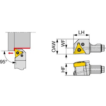 スクリューオン式ヘッド QC16 タンガロイ