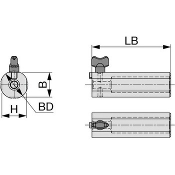 スクリューオン式ヘッド QC16 タンガロイ